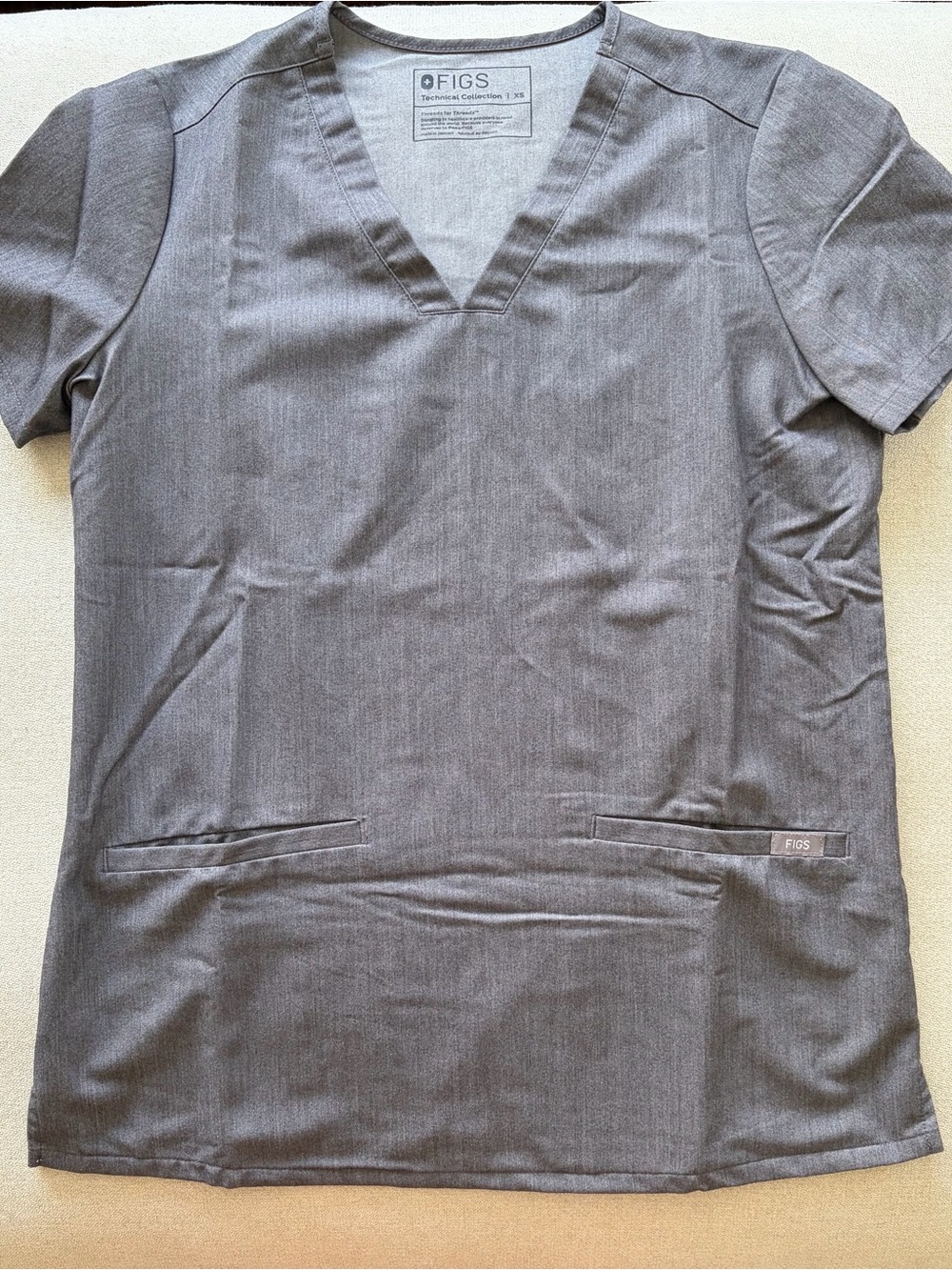 Figs Scrub Top